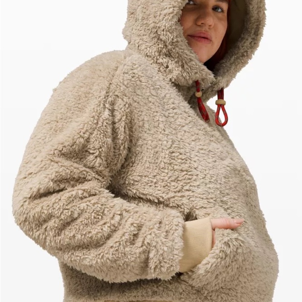 OH SO SHERPA HALF ZIP LULULEMON